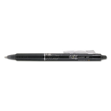 Pilot® Frixion Clicker Erasable Gel Pen, Retractable, Fine 0.7 Mm, Black Ink, Black Barrel freeshipping - TVN Wholesale